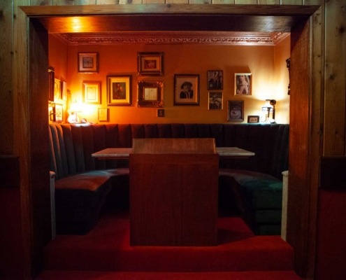 The Cove for private listening.